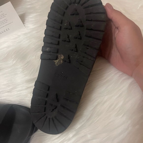 Authentic Mens Gucci slides - Picture 7 of 9